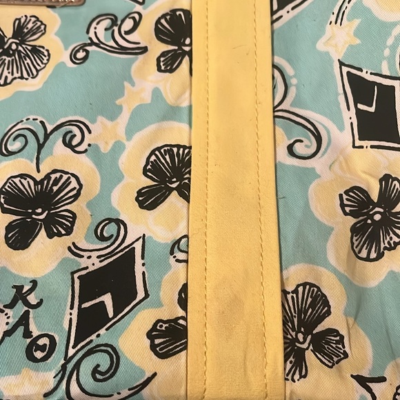 LAST CHANCE: Kappa Alpha Theta (KAO) print Lilly Pulitzer bag - Picture 5 of 10
